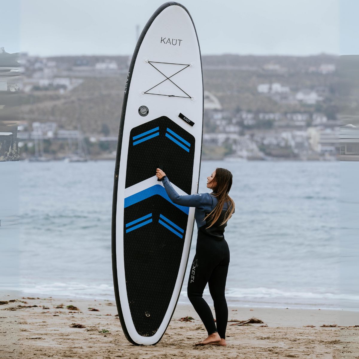 Stand Up Paddle (SUP) Inflable Capa Reforzada - 10'6'' pies / 320 cm + Mochila & Accesorios + TestDrive Laguna Aculeo