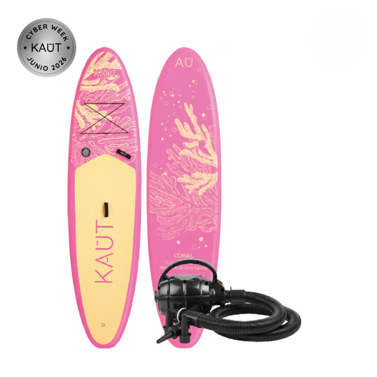 Pack SUP 10'6'' (320 cm) & Accesorios + Bombin Eléctrico