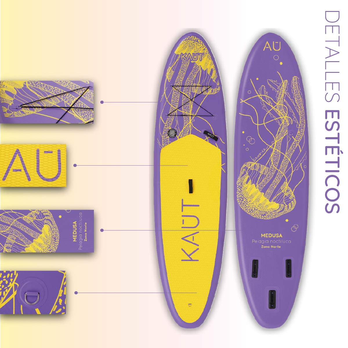Stand Up Paddle (SUP) Inflable Capa Reforzada - 10'6'' pies / 320 cm + Mochila & Accesorios + TestDrive Laguna Aculeo