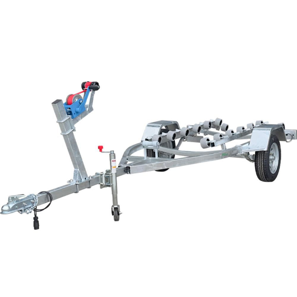 Pack: Bote Semirrígido 5 personas + Motor Hidea 40 hp 2 tiempos + Carro Arrastre Aluminio