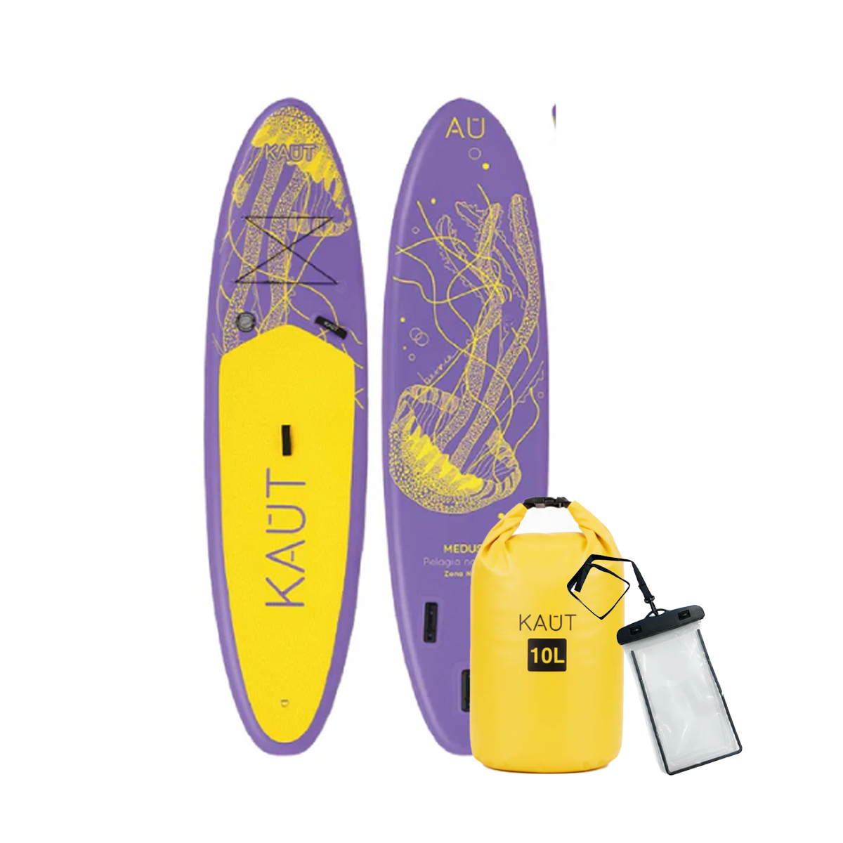Pack SUP 11'6'' (350 cm) & Accesorios + Bolsa Seca 10 L + Carcasa Celular