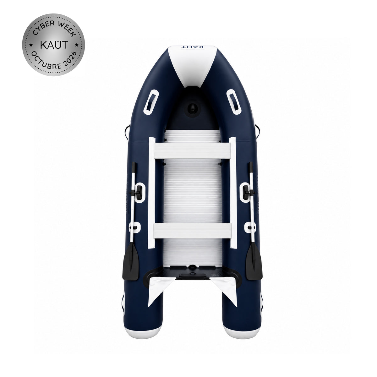Bote Inflable 3.3 m - Piso alumnio - 4 personas - Gral. Carrera