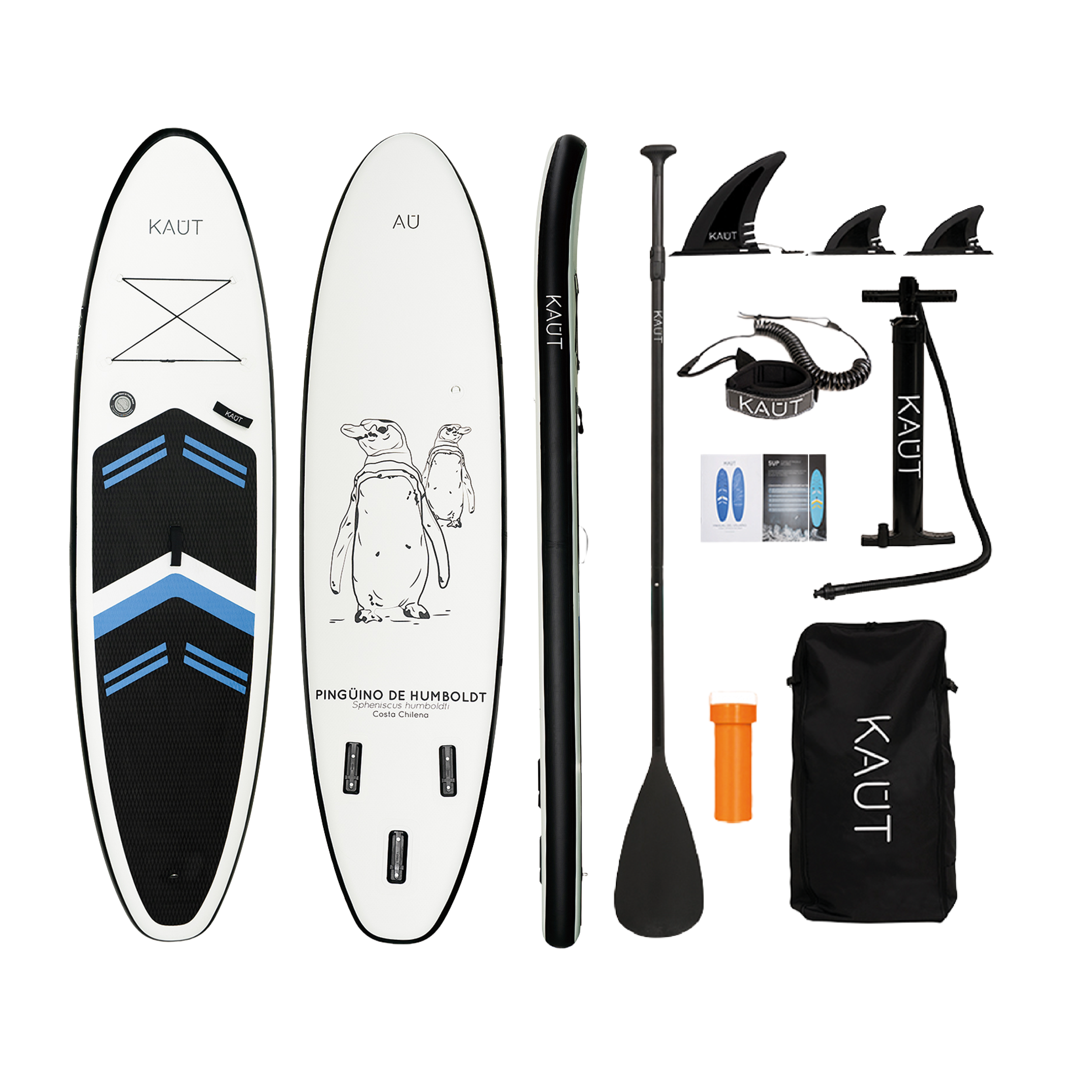 Stand Up Paddle (SUP) Inflable Capa Reforzada - 10'6'' pies / 320 cm + Mochila & Accesorios + TestDrive Laguna Aculeo