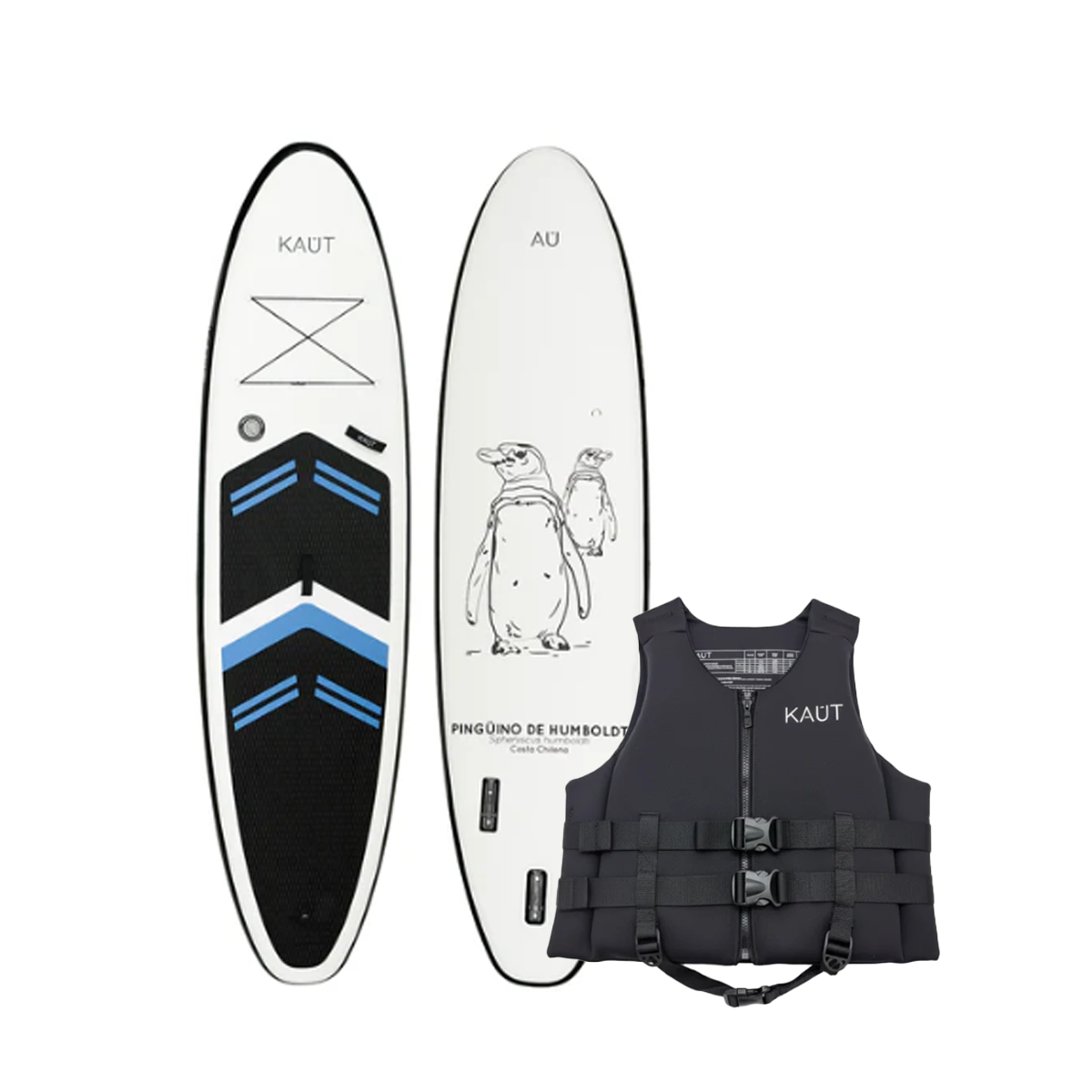Pack SUP 11'6'' (350 cm) & Accesorios + Salvavidas Neopreno