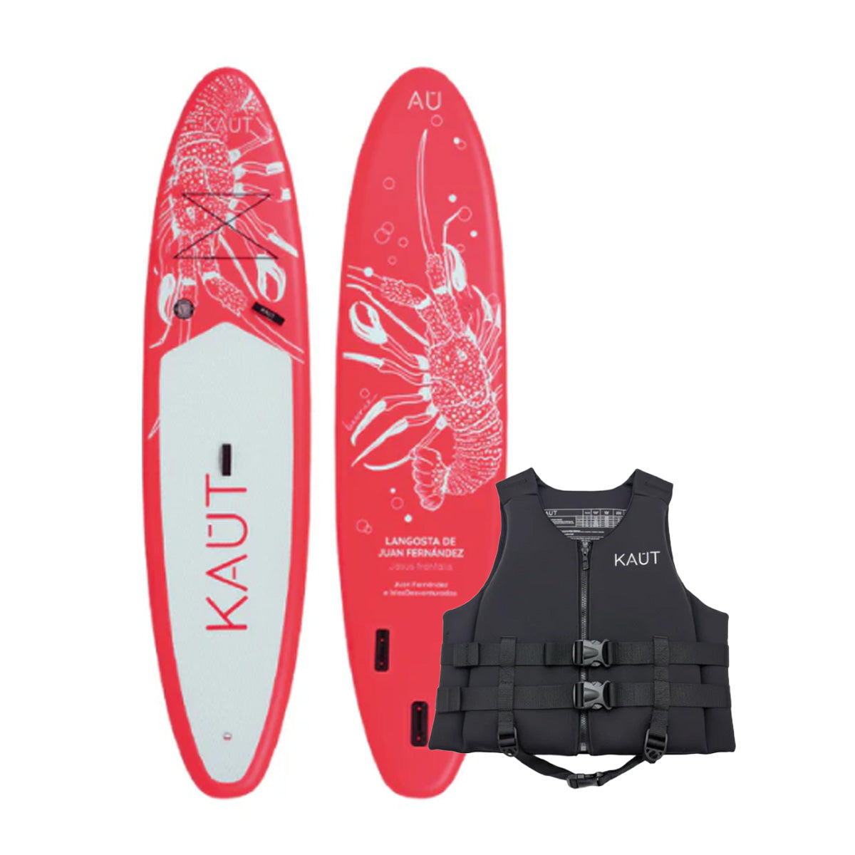 Pack SUP 11'6'' (350 cm) & Accesorios  + Salvavidas Neopreno