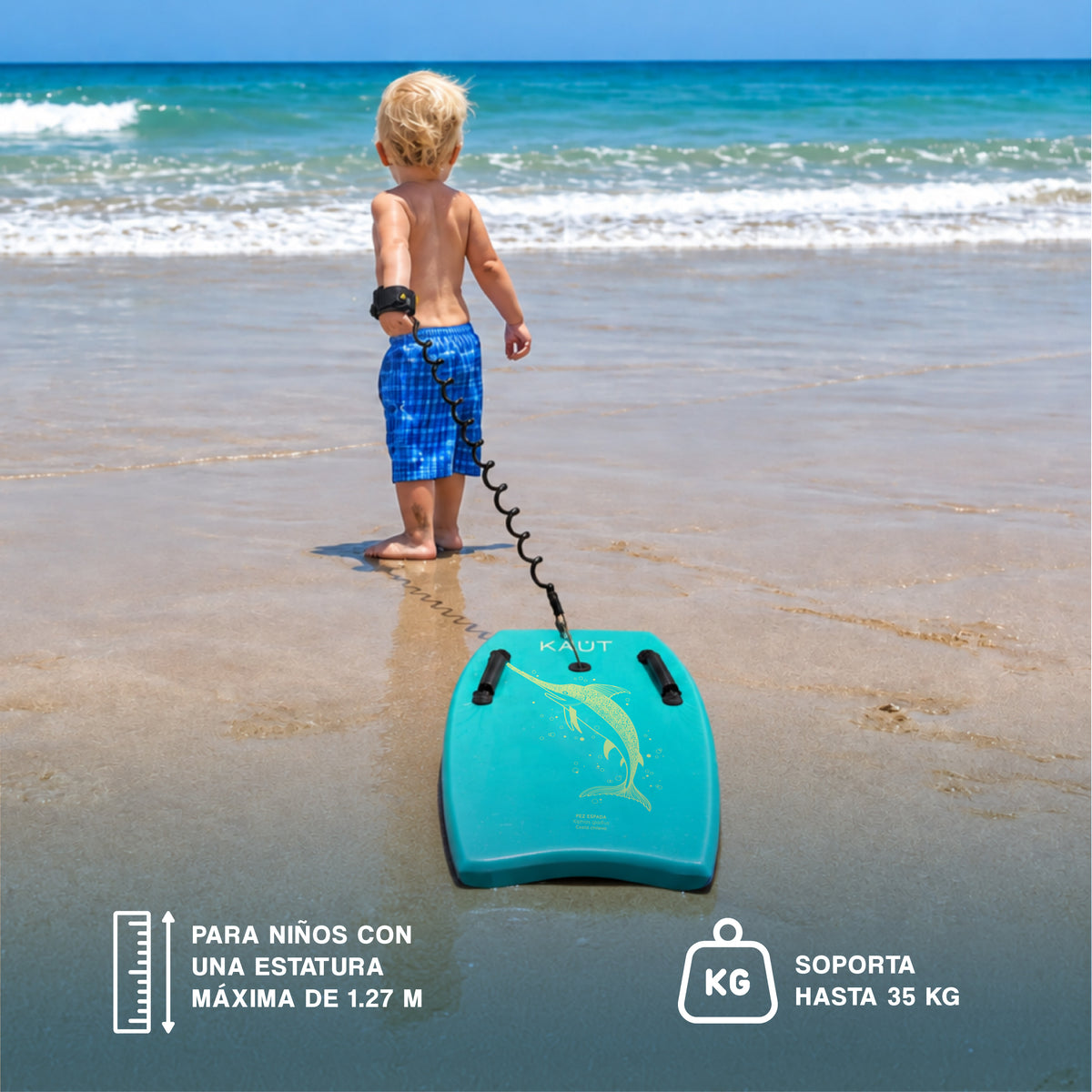 Pack 2 Bodyboards 84 cm Pez Espada Verde