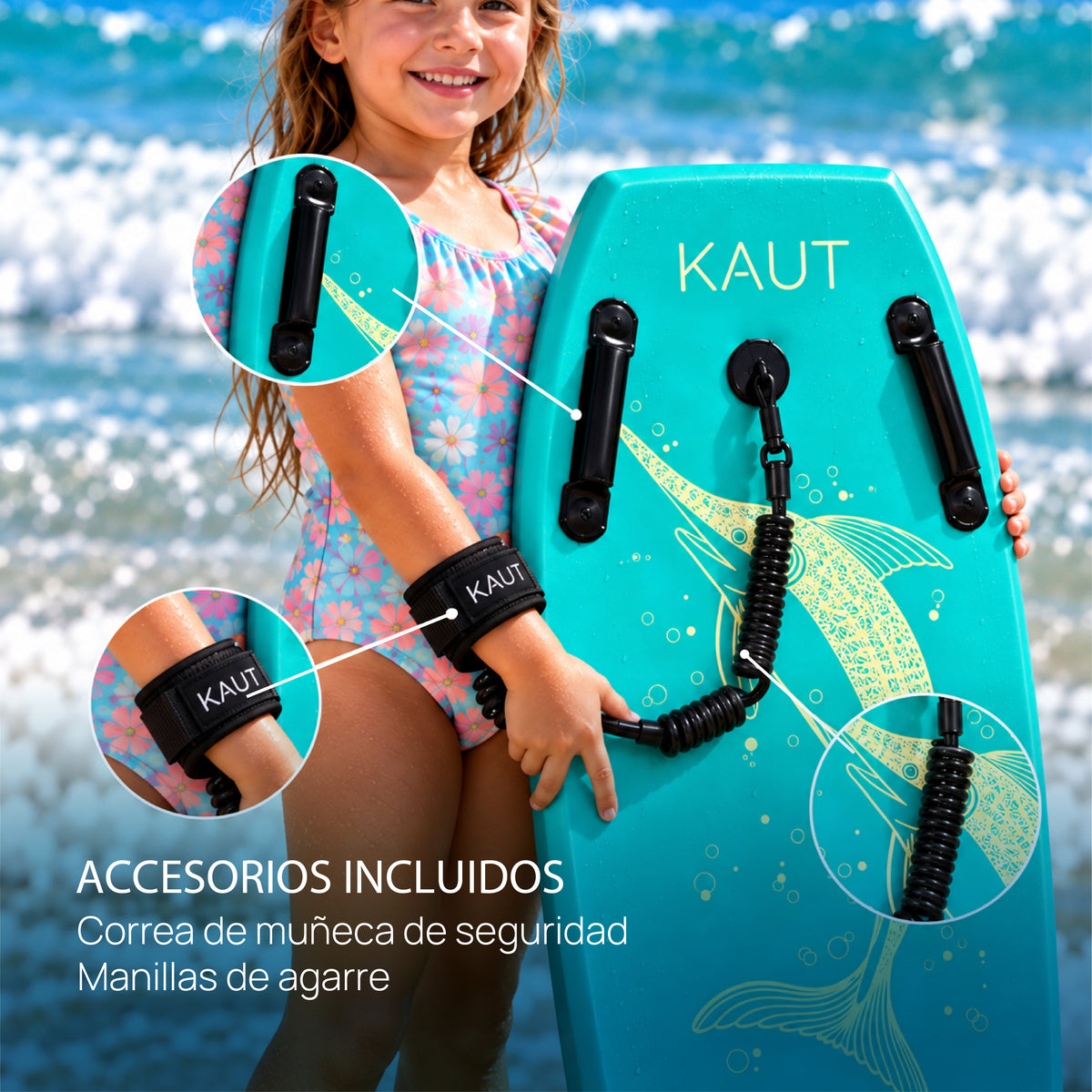 Pack 2 Bodyboards 84 cm Pez Espada Verde