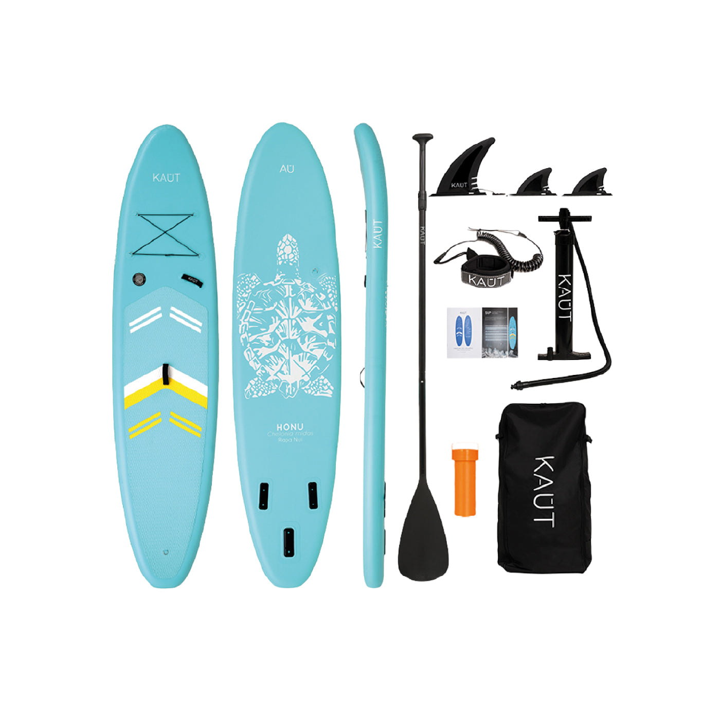 Stand Up Paddle (SUP) Inflable - 11'6'' pies / 350 cm + Mochila & Accesorios