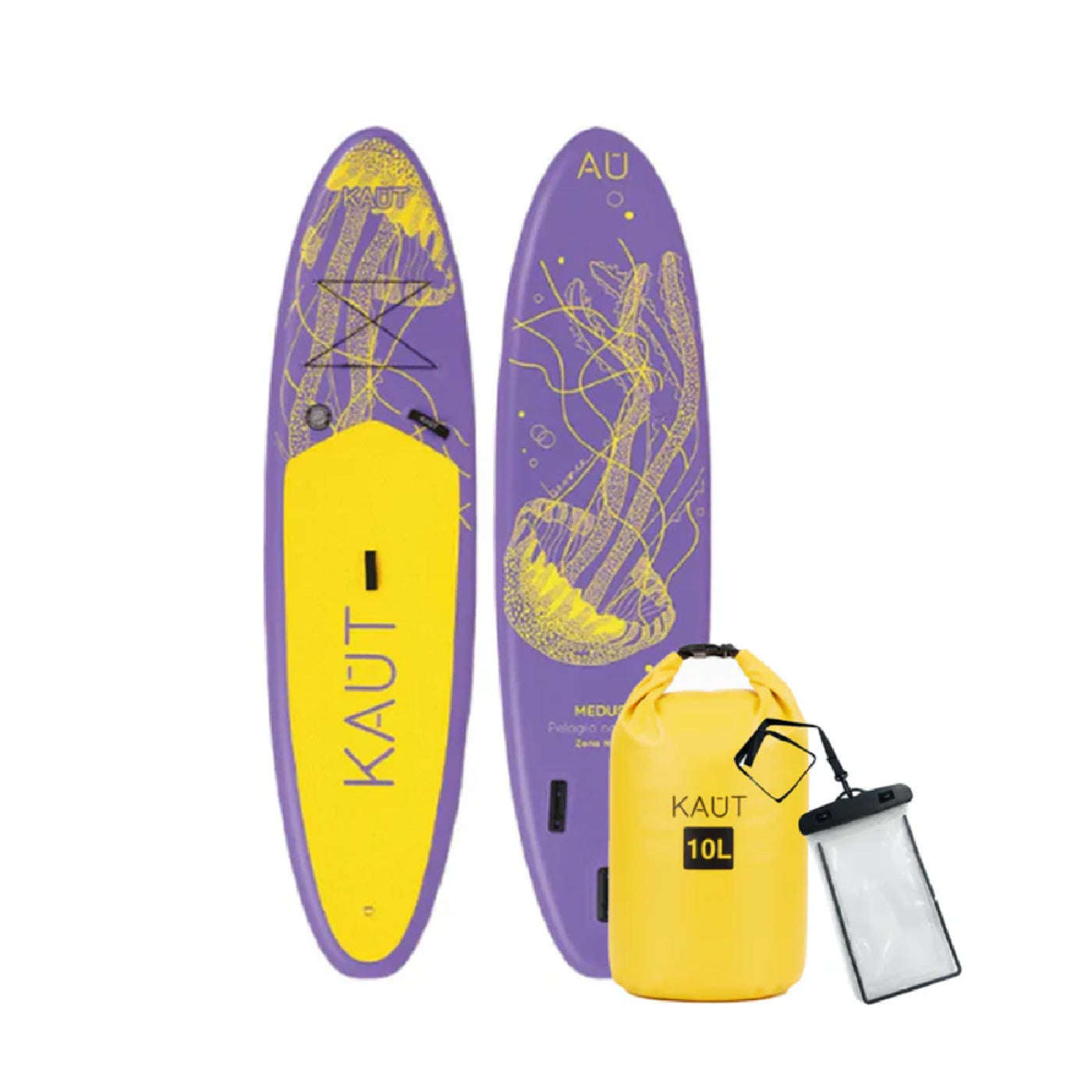 Pack SUP 11'6'' (350 cm) & Accesorios  + Bolsa Seca 10 L + Carcasa Celular