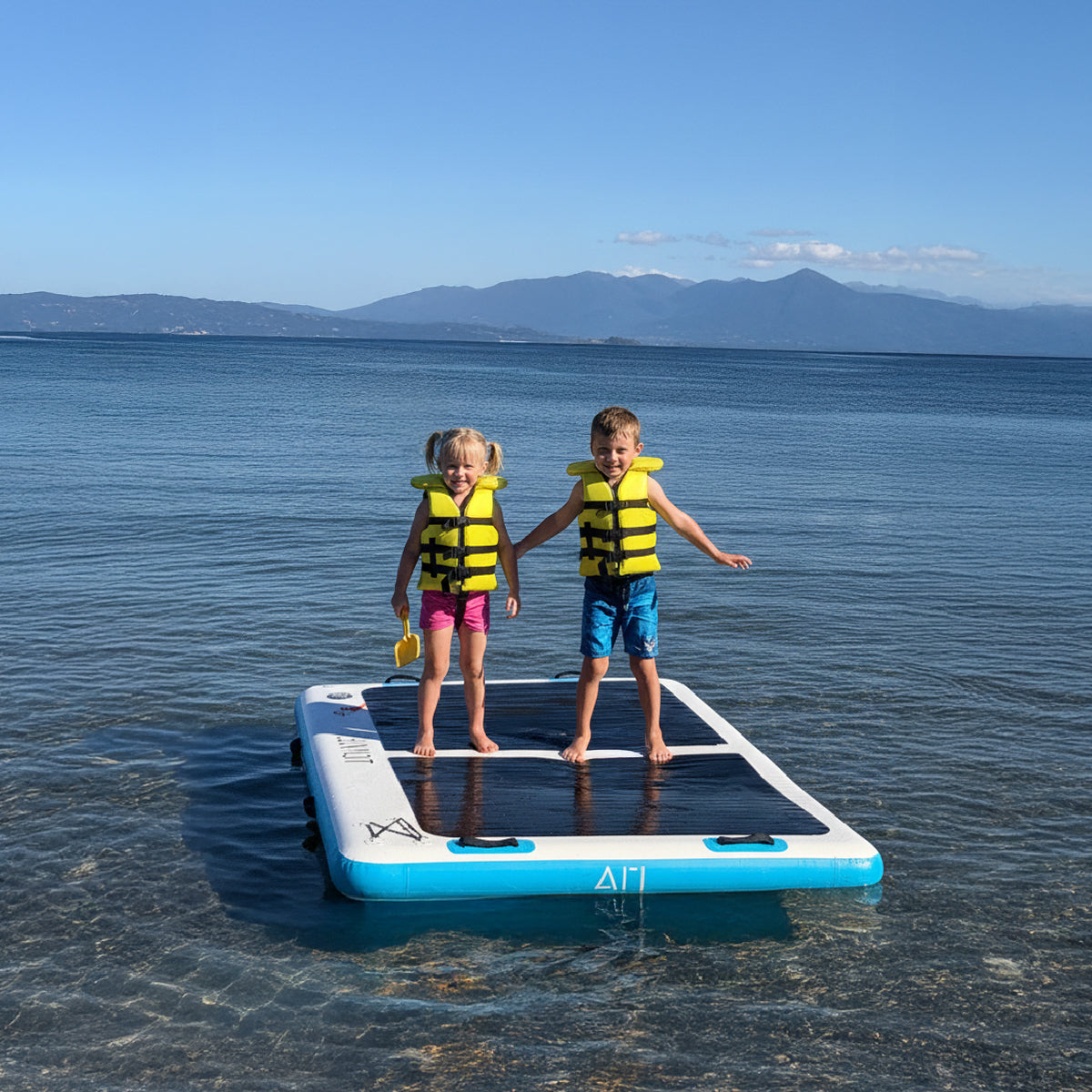 Plataforma/Deck Inflable 240x165 cm - Mocha