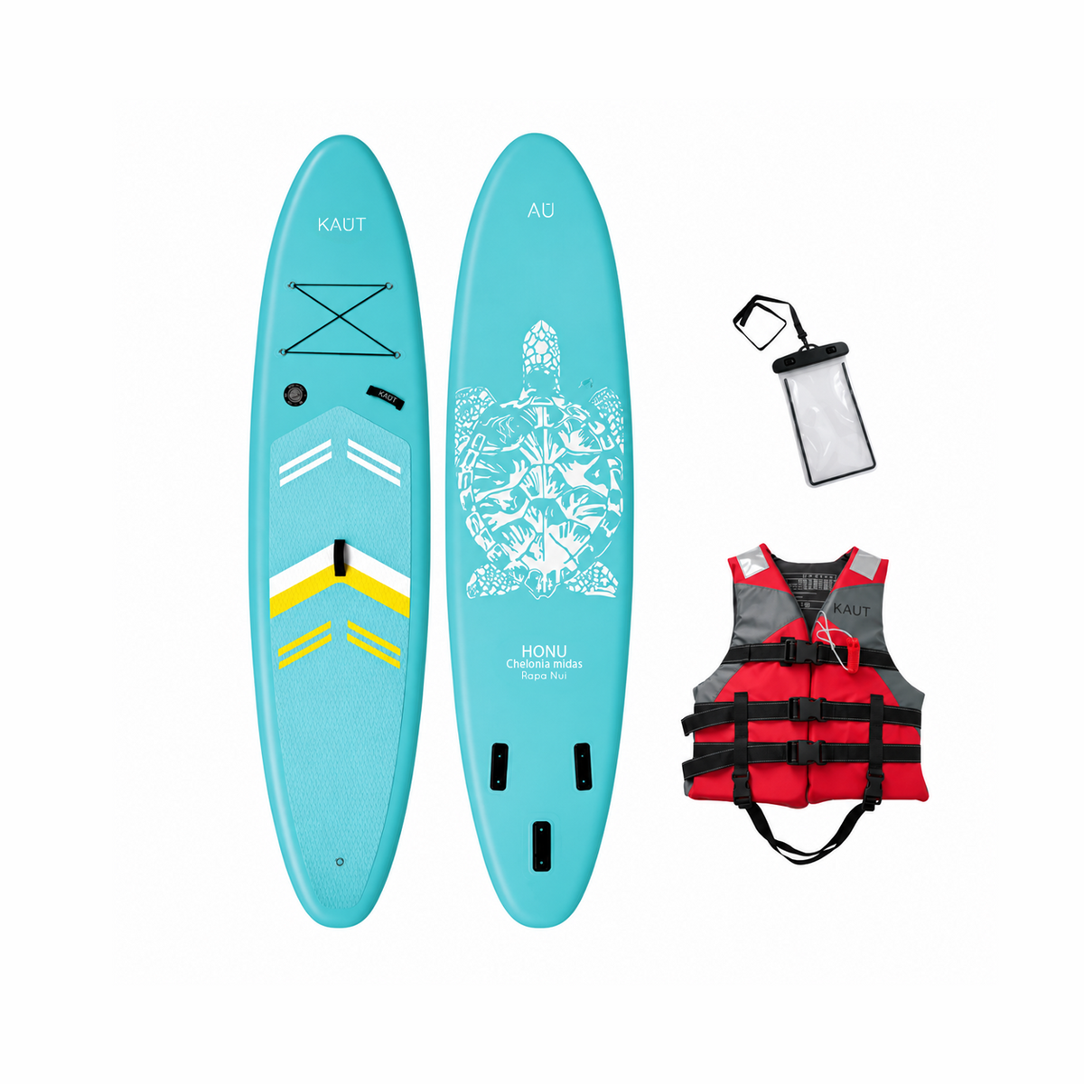 Pack SUP 10'6'' (320cm) & Accesorios + Salvavida + Funda Celular Contra Agua