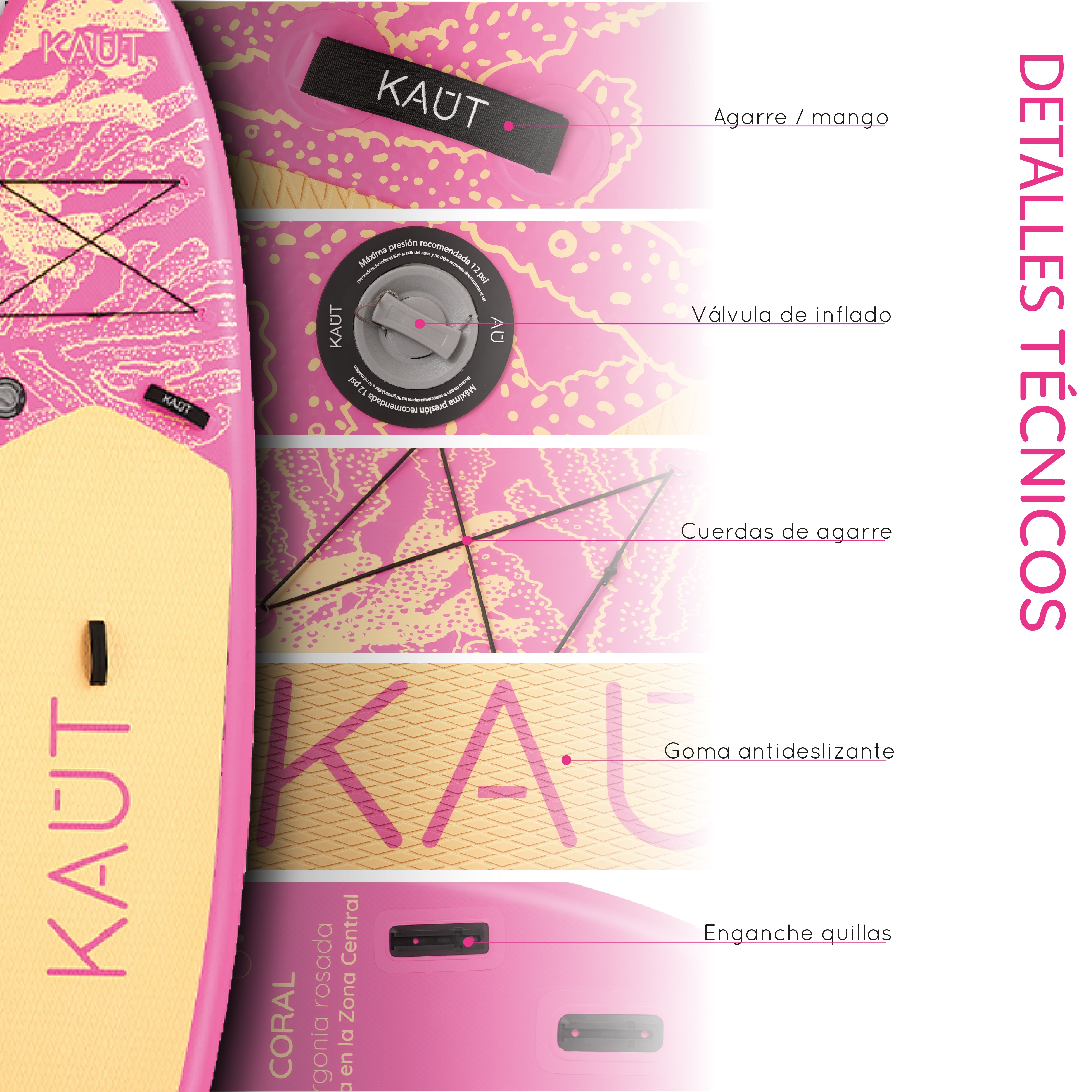 Stand Up Paddle (SUP) Inflable Capa Reforzada - 10'6'' pies / 320 cm + Mochila & Accesorios + TestDrive Laguna Aculeo