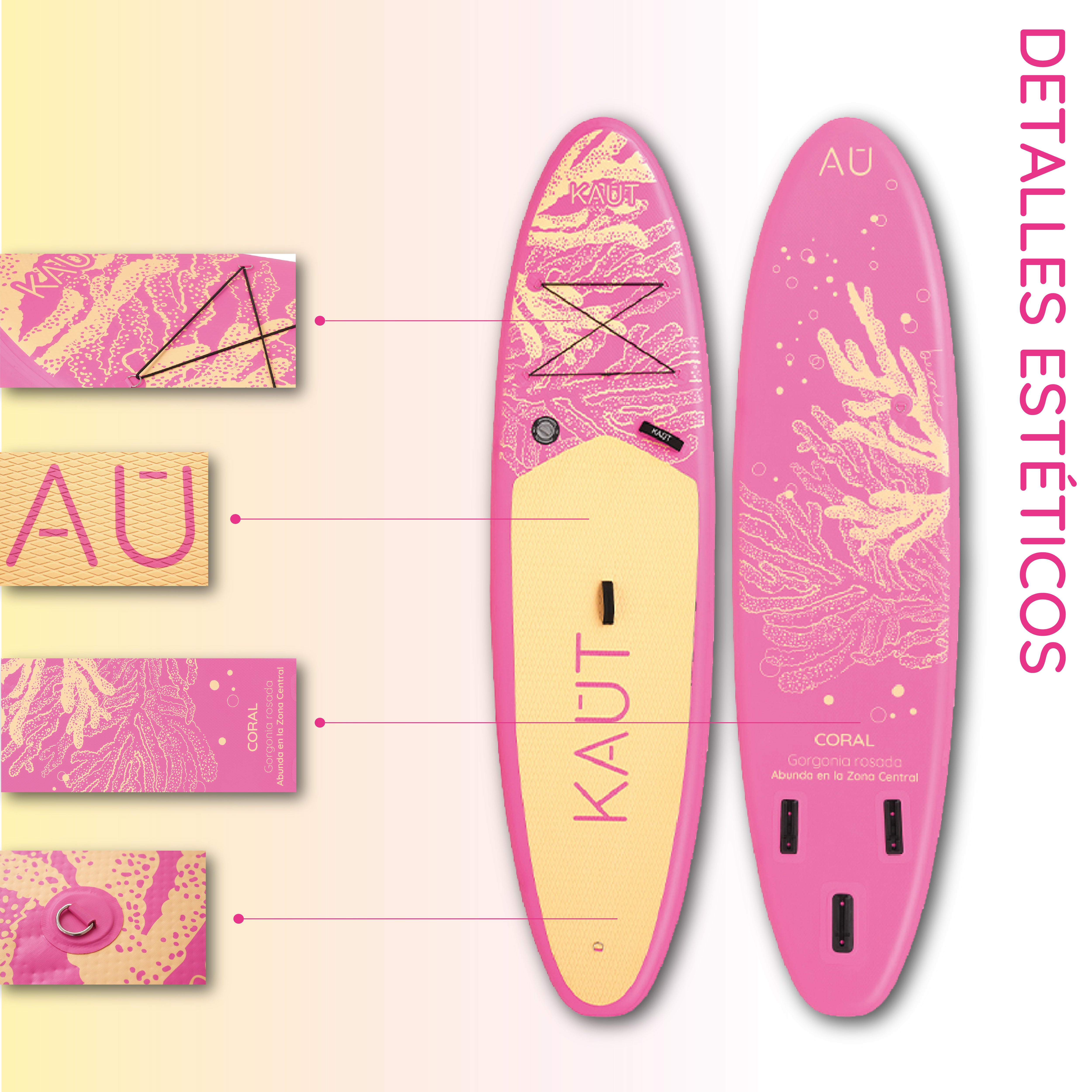 Stand Up Paddle (SUP) Inflable Capa Reforzada - 10'6'' pies / 320 cm + Mochila & Accesorios + TestDrive Laguna Aculeo