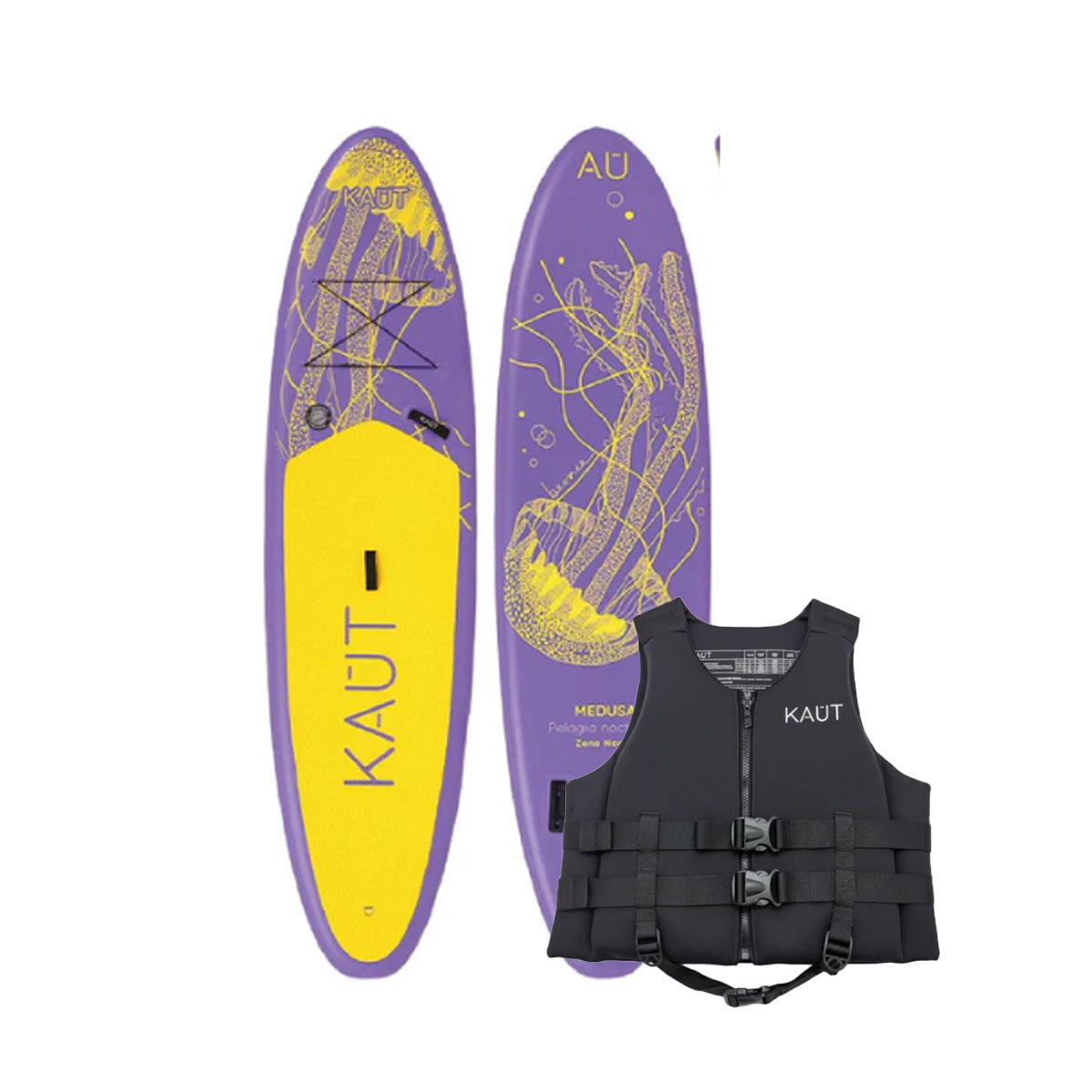 Pack SUP 10'6'' (320cm) & Accesorios  + Salvavidas Neopreno