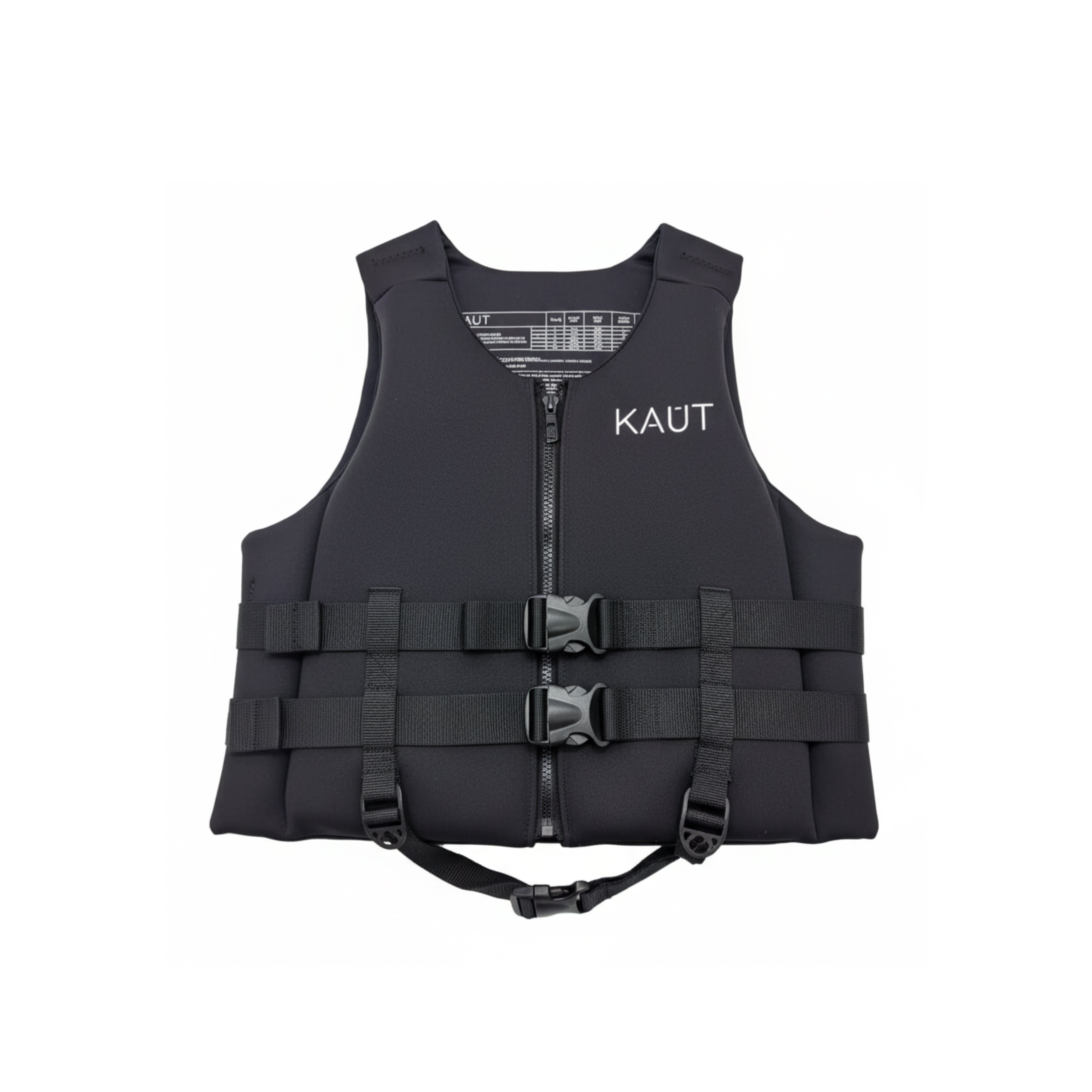 Chaleco Salvavidas Deportivo de Neopreno - Negro