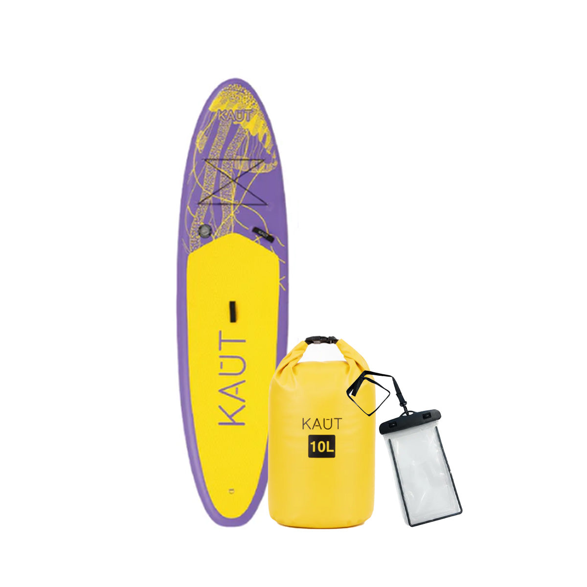 Pack SUP 10'6'' (320 cm) & Accesorios + Bolsa Seca 10L + Funda Celular