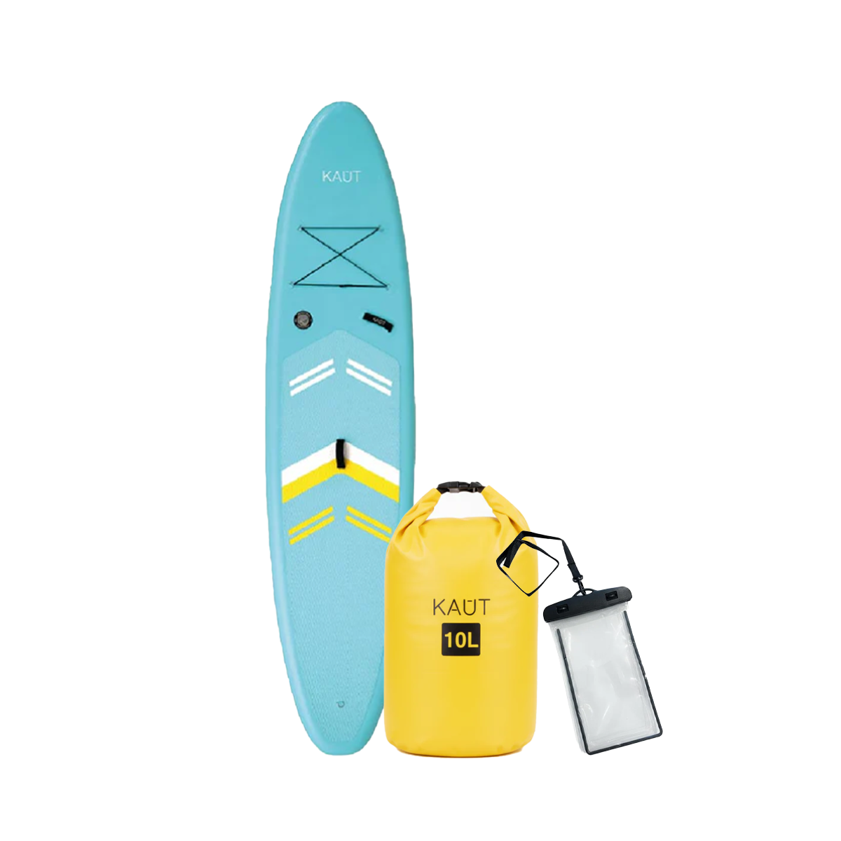 Pack SUP 10'6'' (320 cm) & Accesorios + Bolsa Seca 10L + Funda Celular