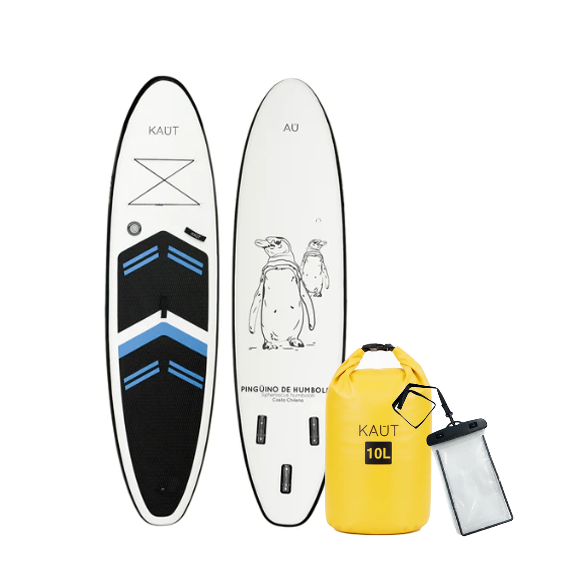 Pack SUP 11'6'' (350 cm) & Accesorios  + Bolsa Seca 10 L + Carcasa Celular