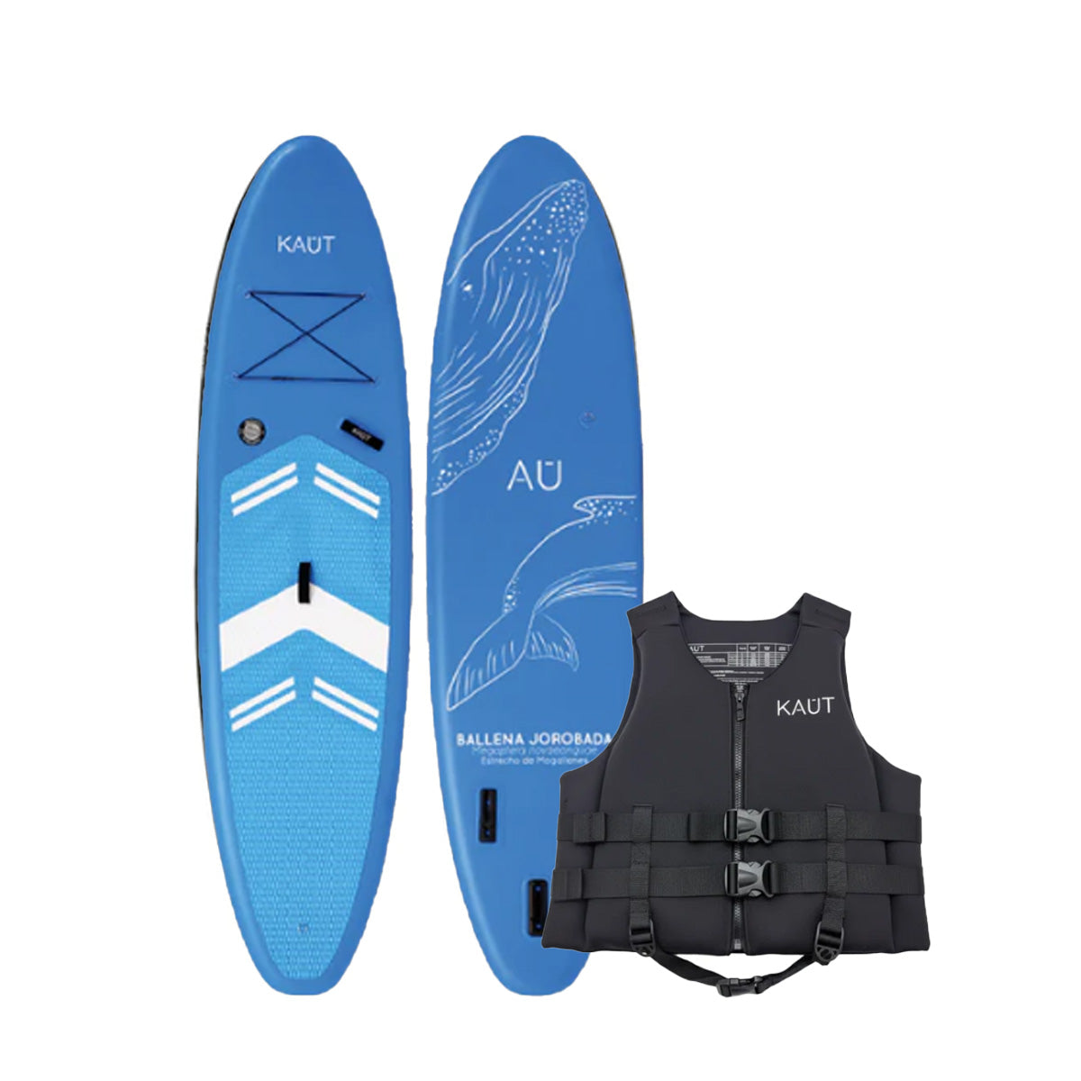 Pack SUP 11'6'' (350 cm) & Accesorios  + Salvavidas Neopreno
